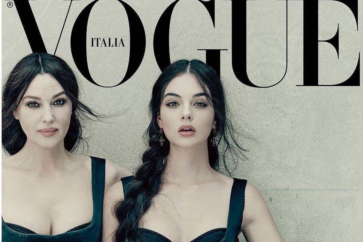 Monica Bellucci 'zapalila' je naslovnicu Voguea: Ponosno je pokazala nasljednicu, kćer Devu