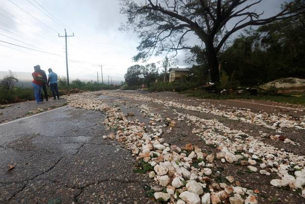 Aftermath of Hurricane Melissa, in Jamaica