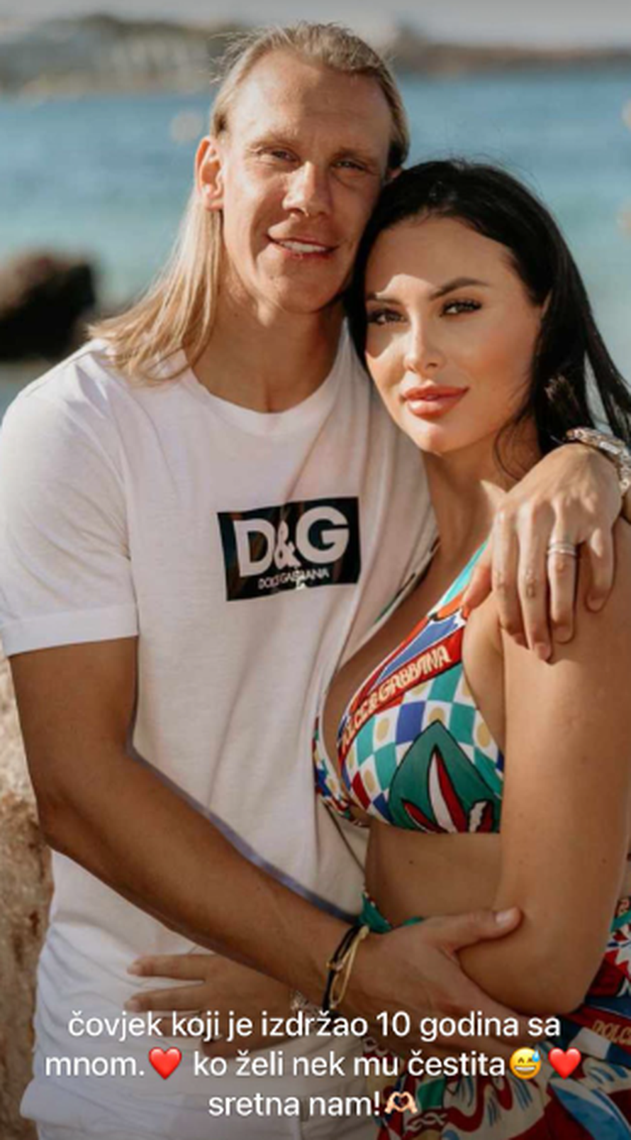 Domagoj i Ivana Vida slave 10 godina ljubavi: Očarala ga je u izlasku, potresla ih je pljačka...