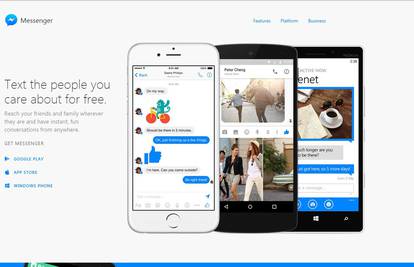 Facebookov Messenger odsad dostupan i kao zaseban web