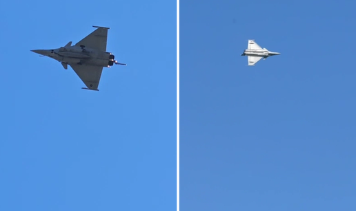 VIDEO Pogledajte kako je Rafale izvodio vratolomije