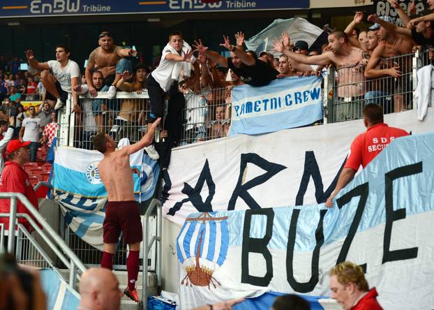 Stuttgart: Slavlje igra?a Rijeke nakon ulaska u Europsku ligu