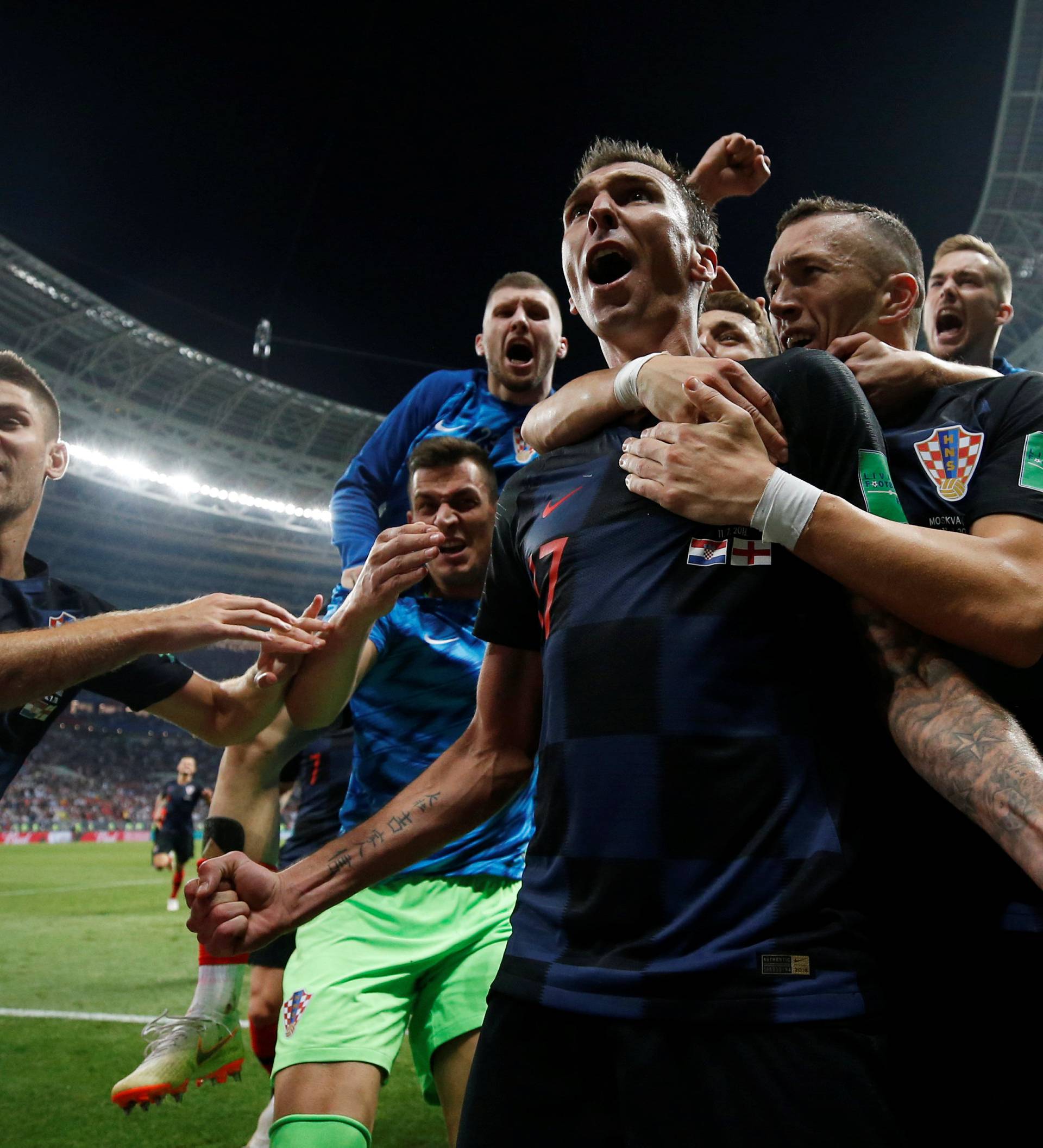 World Cup - Semi Final -  Croatia v England