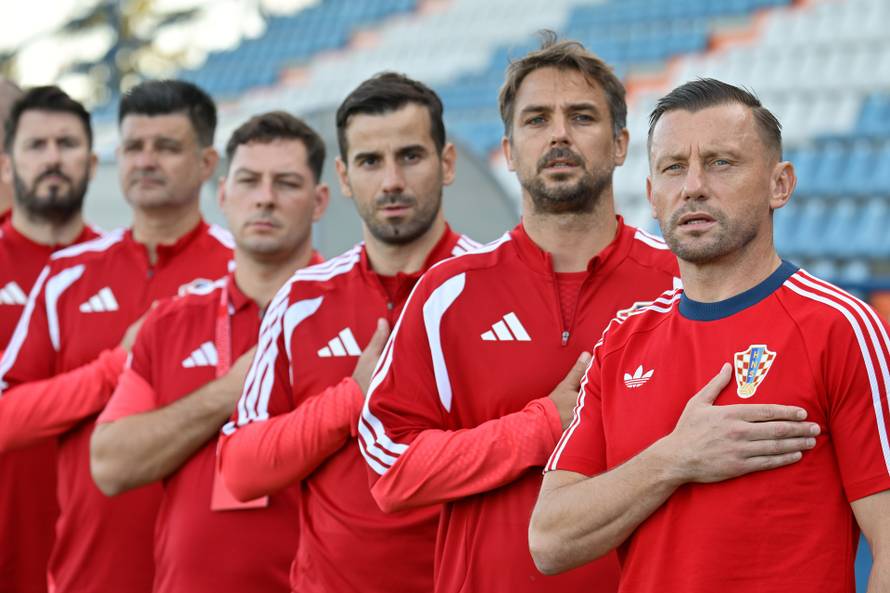 Varaždin: Hrvatska U-21 reprezentacija pobijedila Mađarsku 3:1, Jagušić zabio tri gola