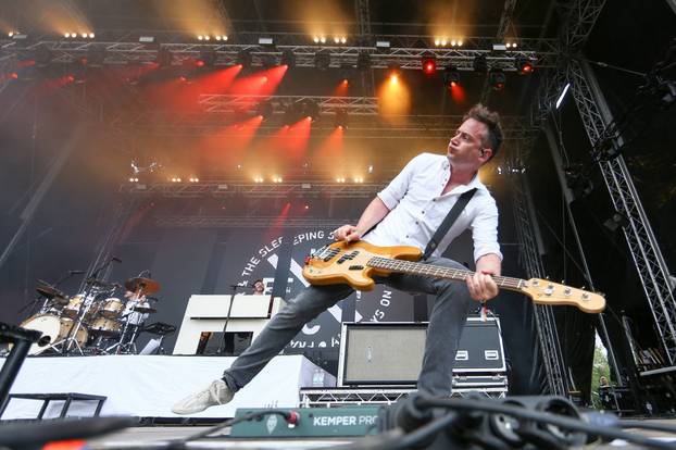 Zagreb: Nastup  Frank Turner & The sleeping souls na 2. veÄeri INmusic Festivala