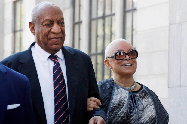 FILE PHOTO: Actor and comedian Bill Cosby arrives with his wife Camille for his sexual assault trial at the Montgomery County Courthouse in Norristown