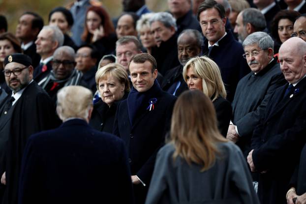 100th anniversary commemoration of the Armistice, in Paris