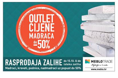 Meblo Trade: ortopedski madraci na - 50% do 15.10.