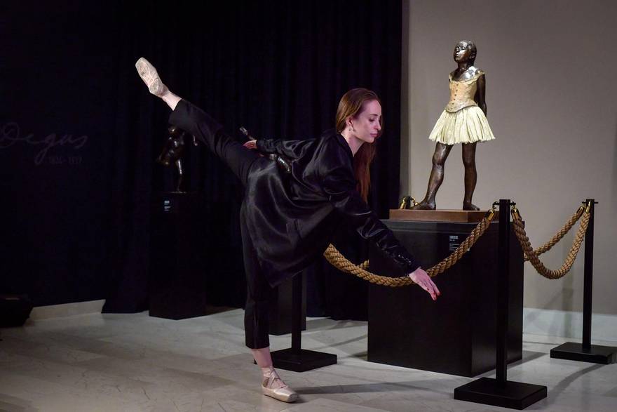 Balerina Iva Vitić Gameiro oživila je 'Malu plesačicu', remek djelo Edgara Degasa