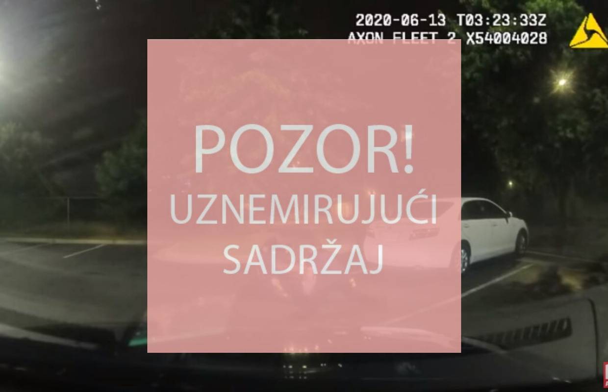 Uznemirujuće snimke pokazuju kako policajci pucaju u Brooksa