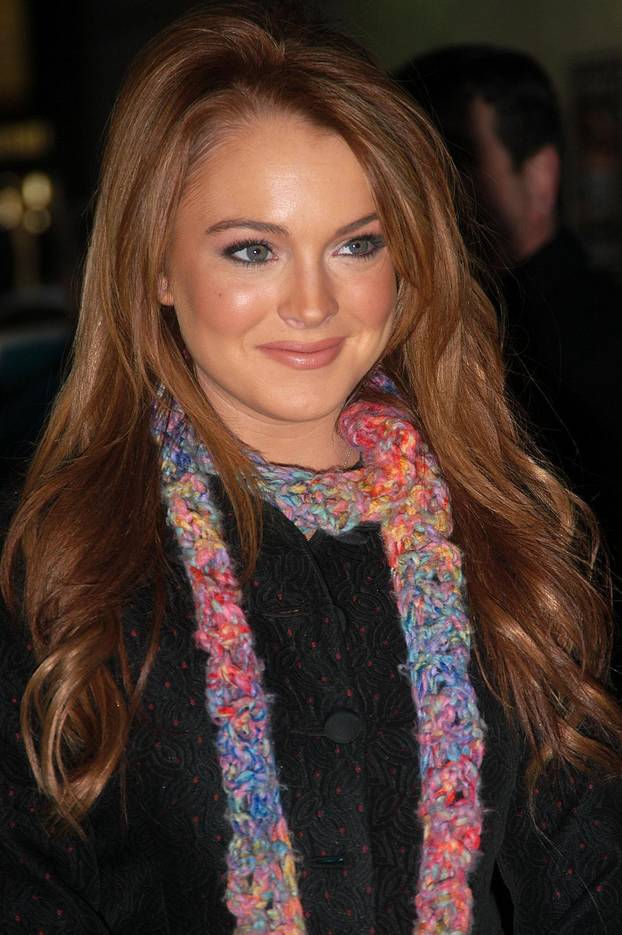 Sve frizure glumice Lindsay Lohan