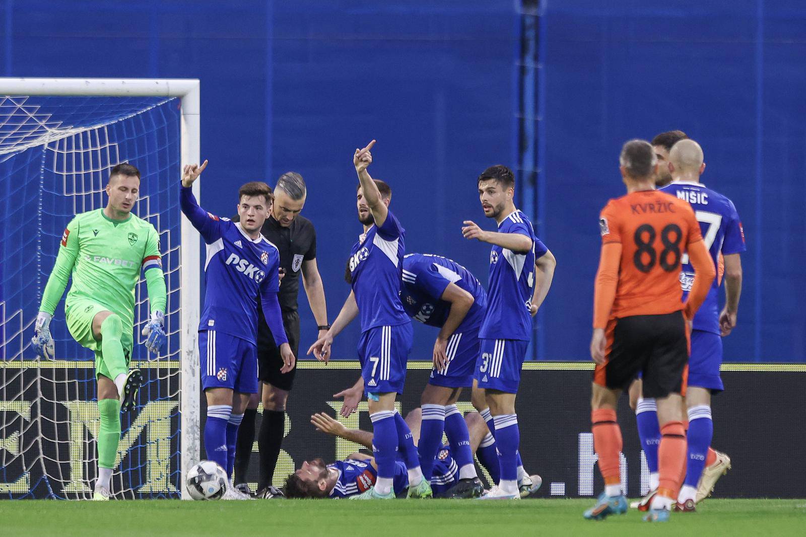 Zagreb: GNK Dinamo i HNK Šibenik sastali se u 34. kolu Prve HNL