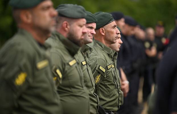 Zagreb: 35. obljetnica osnutka Specijalne jedinice policije Alfa Zagreb