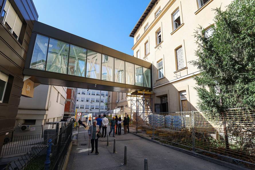 Zagreb: Građevinski radovi na KBC Sestre milosrdnice 