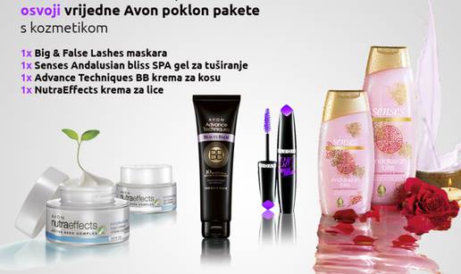 Ispuni obrazac i osvoji Avon poklon pakete s kozmetikom