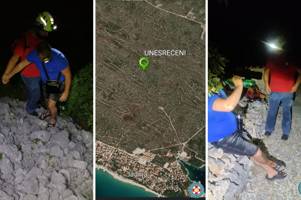 HGSS opet u akciji: U šlapama za plažu i bez vode s prijateljem tražio parcele koje je naslijedio