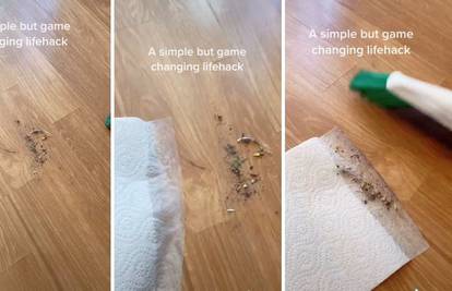 Genijalan trik kako pomesti svu prljavštinu s poda bez ostataka