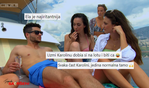 Gledateljstvo: Karolina je jedina normalna u showu, Amra se previše ulizuje Danijeli i Kseniji