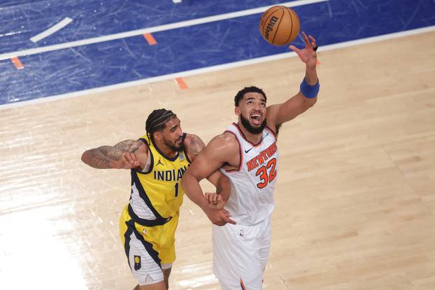 NBA: Playoffs-Indiana Pacers at New York Knicks