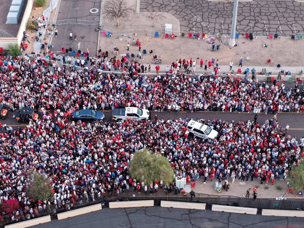 Memorial service for slain conservative commentator Kirk in Glendale