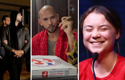 Greta Thunberg nakon uhićenja zeza Tatea: 'To ti se dogodi kad ne recikliraš kutiju za pizzu...'