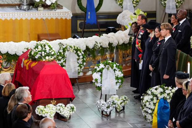 Funeral of Norway's King Harald in Oslo
