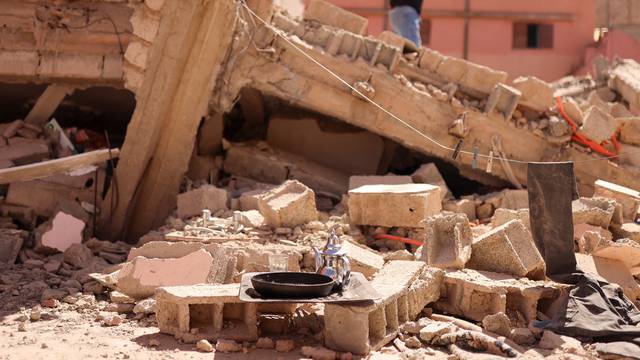Aftermath of a deadly earthquake in Morocco