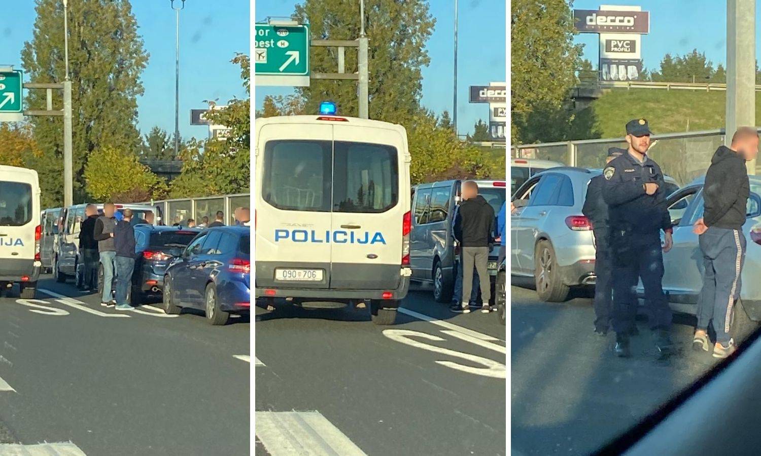 Opsada na Lučkom: Policija pretresa auta iz Rijeke i Pule