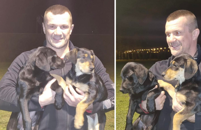 Cro Cop udomljuje dva psića: Našao sam ih uz cestu i nisam ih mogao ostaviti, tražimo im dom
