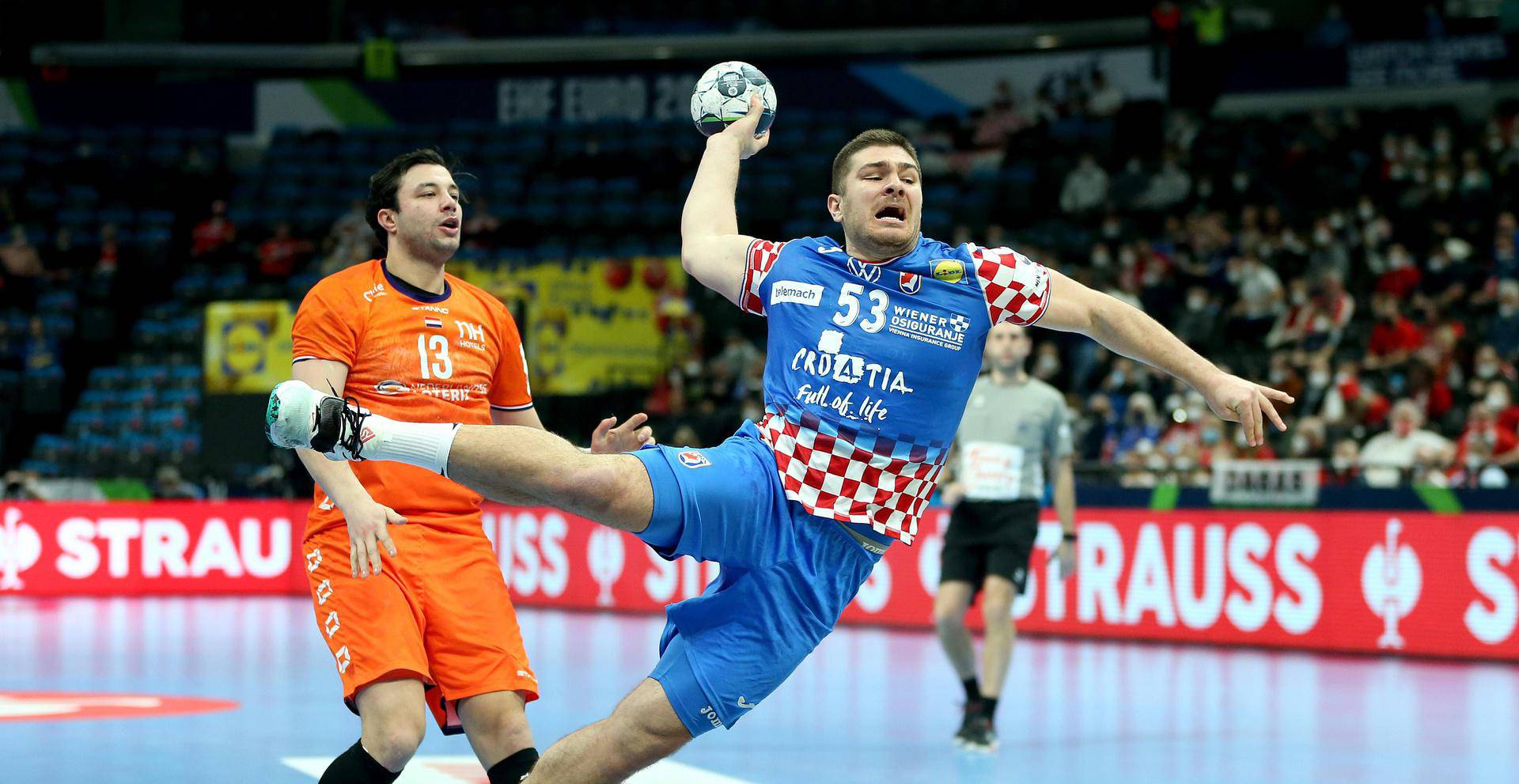 Budimpešta: EHF Europsko prvenstvo: Nizozemska - Hrvatska