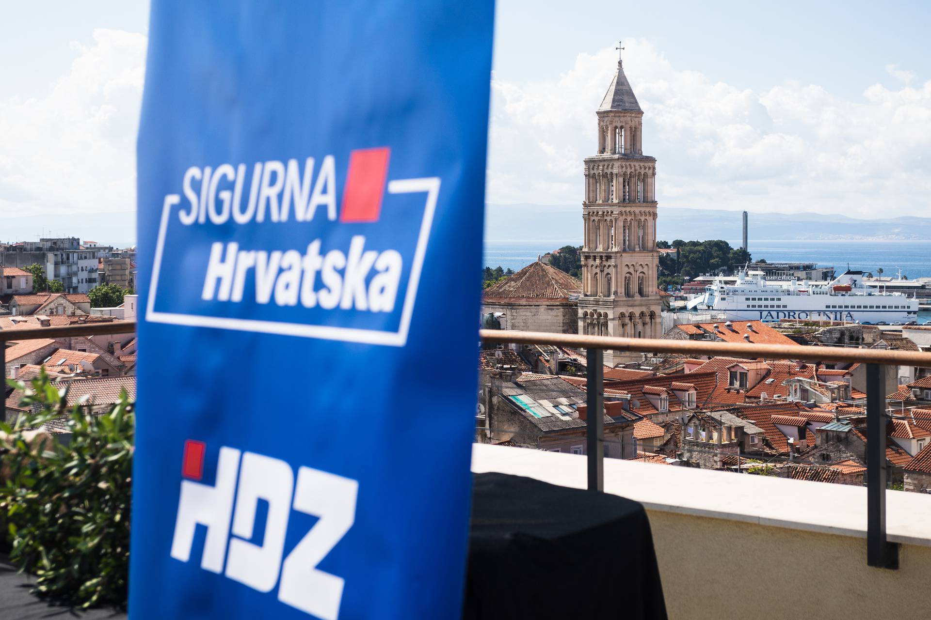 Split: Predstavljanje liste HDZ-a za 10. izbornu jedinicu