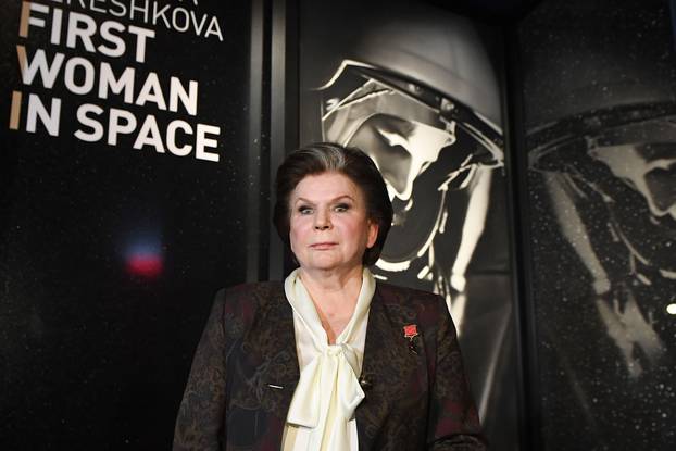 Valentina Tereshkova at the Science Museum