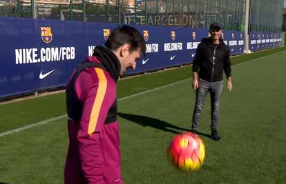 Messi, ajde pogodi gol odavde: Ramazzotti je ostao bez riječi