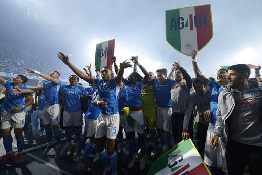 Napoli je ponovno prvak Italije! Inter ipak ostao kratkih rukava