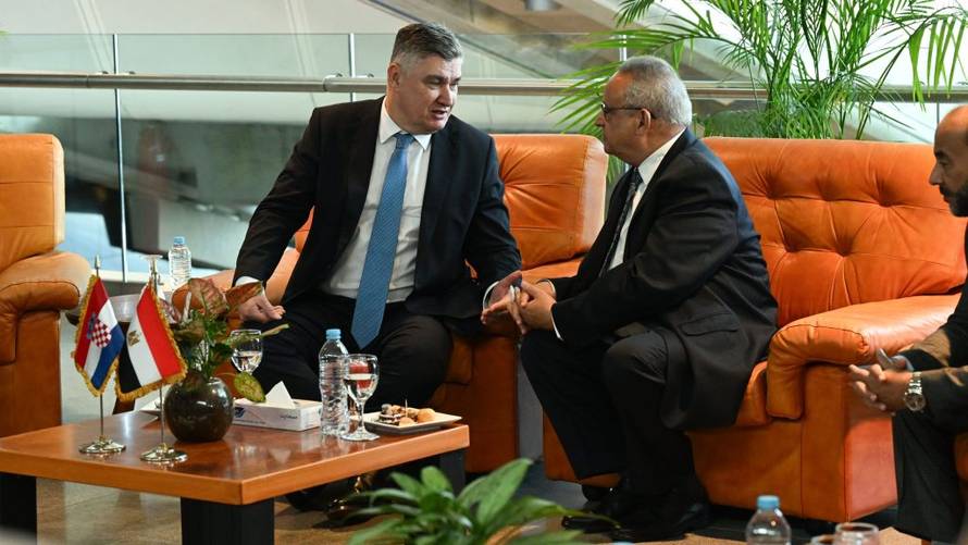 FOTO Zoran Milanović sa suprugom Sanjom u Egiptu: 'Naša suradnja nikad jača!'