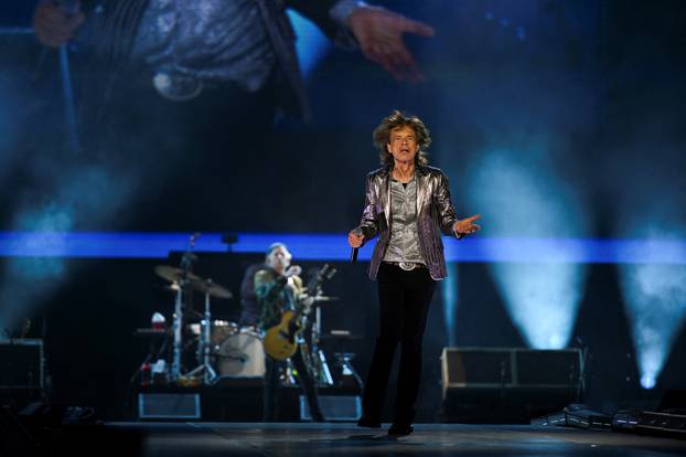 The Rolling Stones perform in Houston