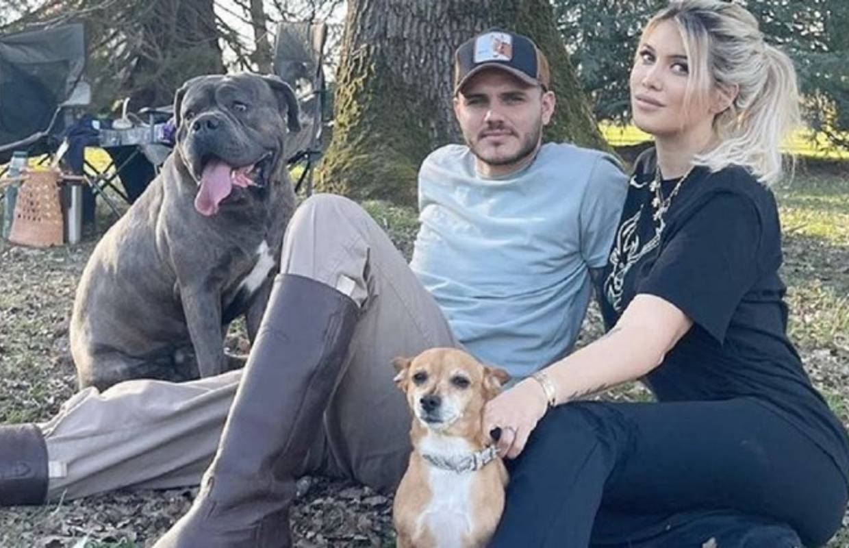 Icardi objavio fotku s Wandom i psom: 'Moj pas i moja kuja'