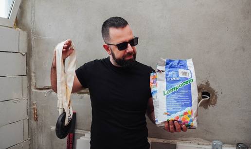 Mapei Lampocem brzo se suši kao gips, a otporan je na vlagu kao beton