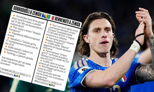 Talijanima u Zenici sve 'd&zcaron;aba': Evo kako &cacute;e ih do&ccaron;ekati u BiH