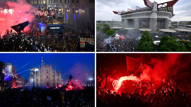 VIDEO Ludnica na milanskim ulicama, Inter slavi 20. naslov!