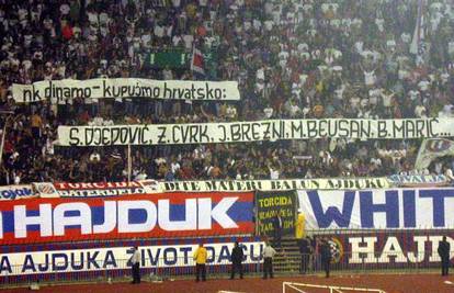 Hajduk sa strahom očekuje kaznu za baklje i 'hukanje'