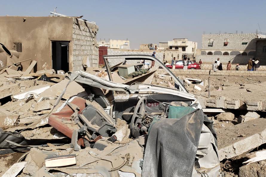 Air strikes in Yemen