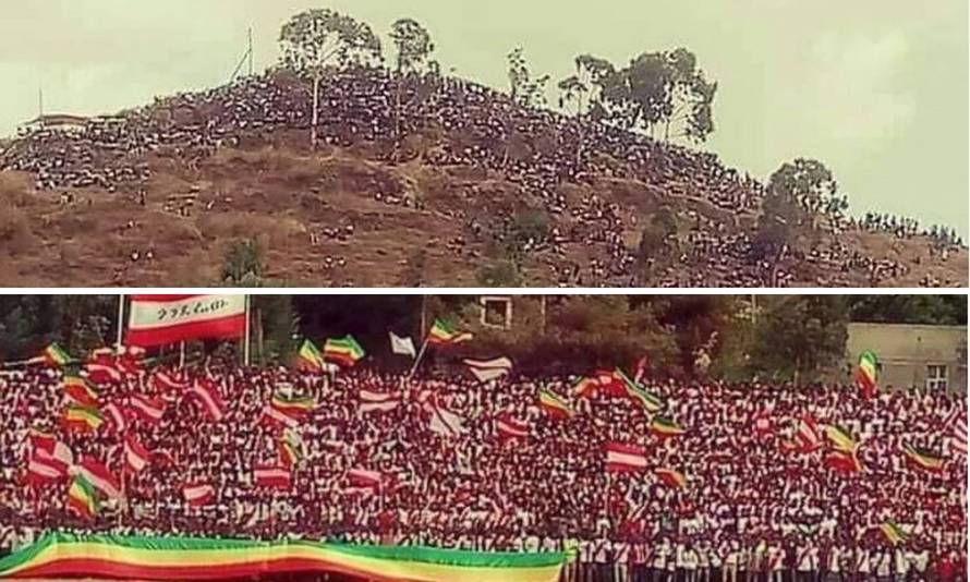 Nema mjesta na tribinama, ali ima na brdu - navijači se snašli