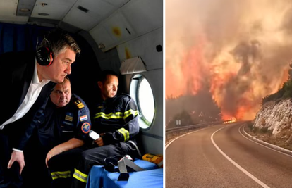 Tko je kriv za požar kod Trogira: Bagerom zahvatili dalekovodne žice, iskra zapalila suhu travu