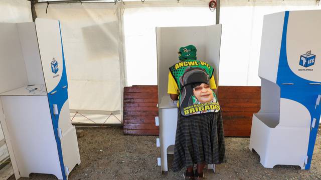Special voting day for South Africans, ahead of their general elections to elect a new National Assembly, in Cape Town