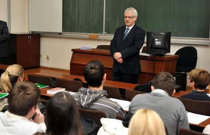 Ivo Josipović: Falit će mi ovaj posao i moji studenti