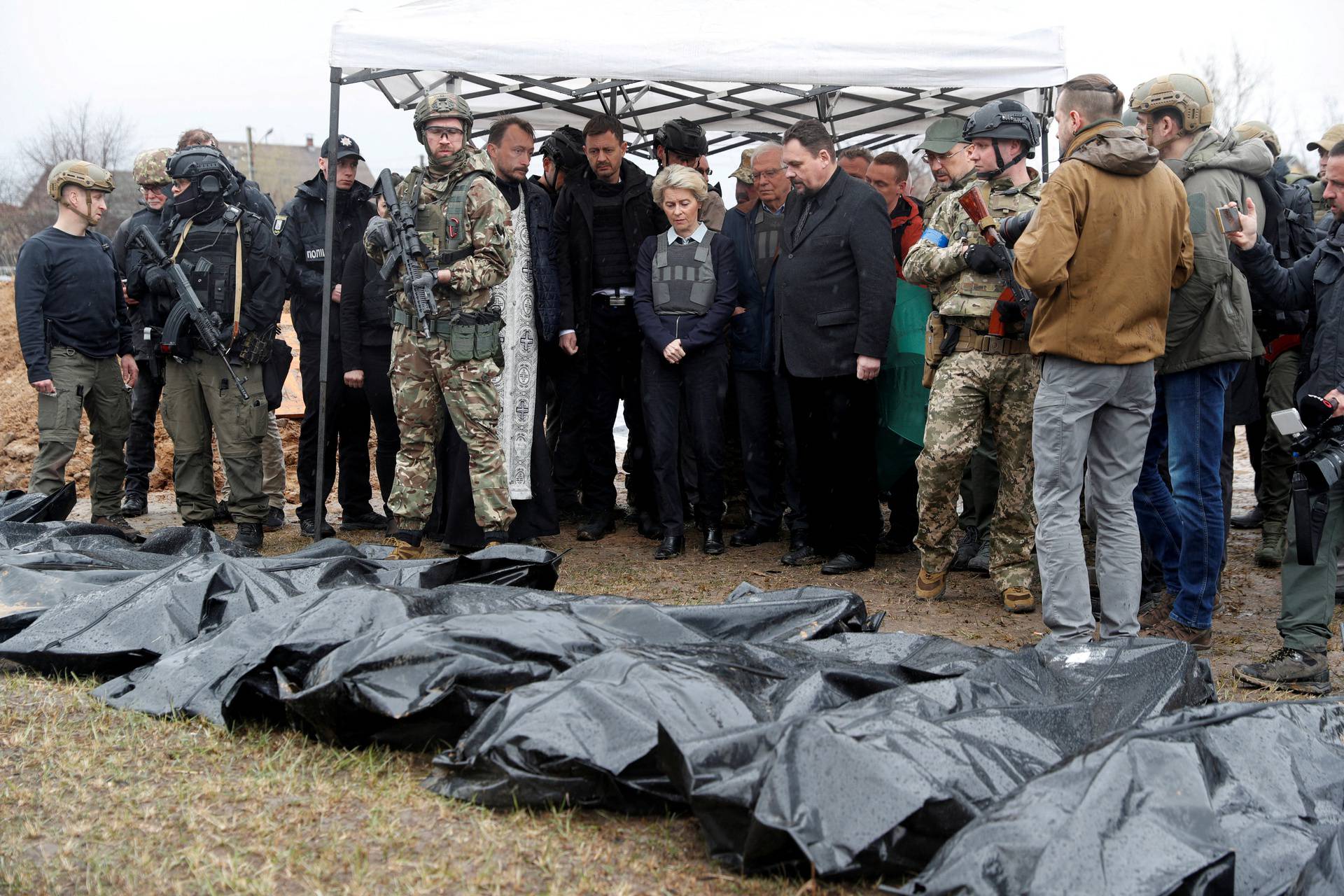 European Commission President Ursula von der Leyen visits Ukraine