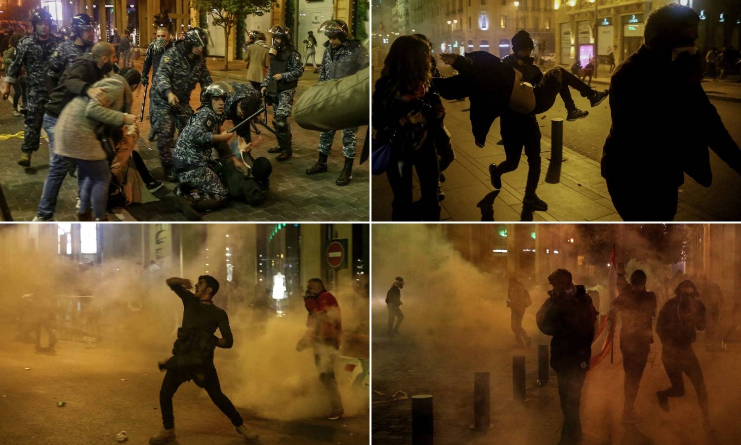 Deseci ranjenih u Bejrutu: Na prosvjednike bacali suzavac