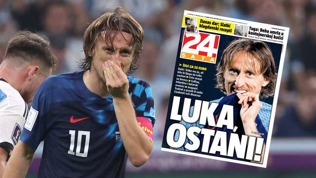 Dalićeve brige i jedan pozitivan signal: Modrić ostaje do Eura?