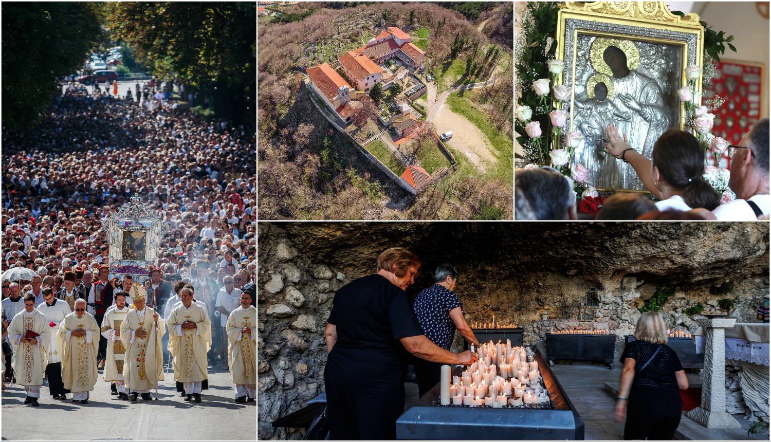 Hodočasnici na molitvu Djevici Mariji putuju u po cijeloj zemlji